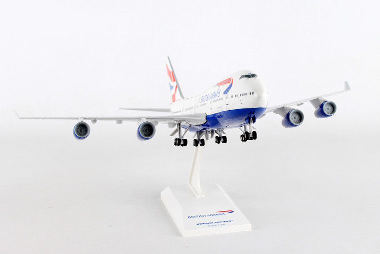SKYMARKS BRITISH AIRWAYS B747-400 1/200 W/GEAR