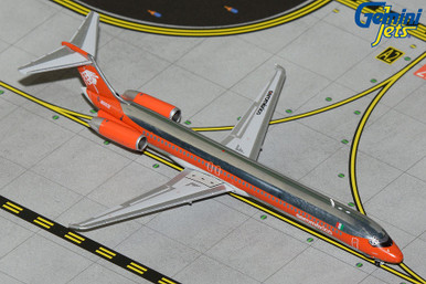Gemini Jets Aeromexico MD-80 polished w/ orange cheatline N1003X