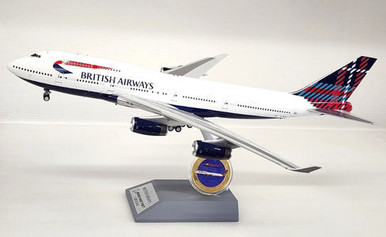 Inflight200 British Airways Boeing 747-436 G-BNLI With stand
