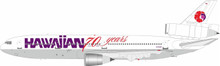 B-Models by Inlfight200 Hawaiian Air McDonnell Douglas DC-10-30 N12061 with stand B-103-061 1:200