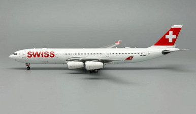 スイスインターナショナルエアラインズ ダイキャストモデル 1/400 A340 Phoenix Model Swiss A340-300 HB-JMH 11975 1:400