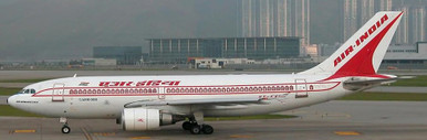 JC Wings Air India Airbus A310-300 Reg: VT-EVI With Antenna