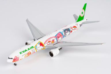 航空機・ヘリコプター phoenix Airbus A330-2 EVAAIR Hellokitty Phoenix Model Die cast Airliners 1:400 Scale ezToys