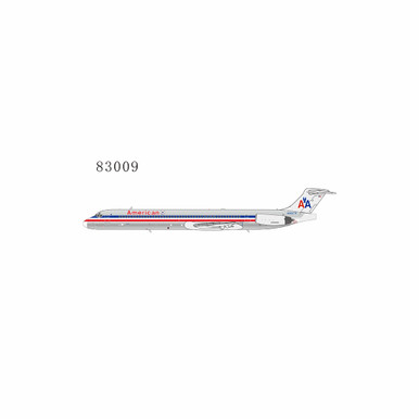 NG Model American Airlines MD-82 N9627R with Flag Tulsa Ⅱ