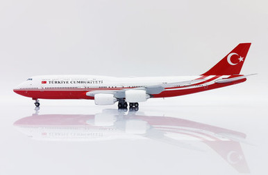 JC Wings Turkey Government Boeing 747-8BBJ TC-TRK LH4346 Scale 1:400