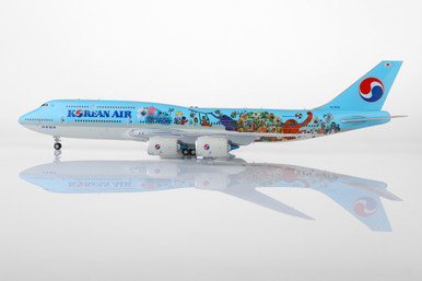 SQ Wings Korean Air Boeing 747-8 HL7630 Childrens Painting L2052