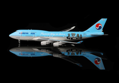 SQ Wings Korean Air Boeing 747-400 HL7488 British Museum L2069