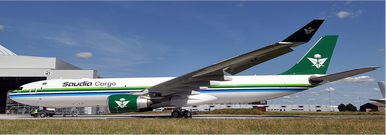 JC Wings Saudia Cargo Airbus A330-300(P2F) Reg: EI-LKD XX40782