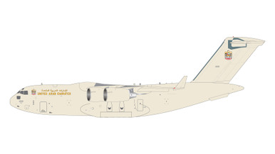 UAE Air Force Boeing C-17A Globemaster III 1228 1:200 scale Gemini200 G2UAF1471