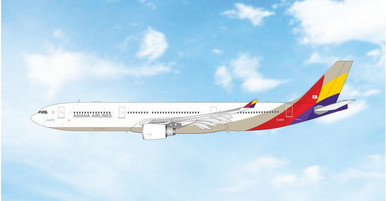 Phoenix Model Asiana Airlines Airbus A330-300 Reg: HL8282 04695 1:400