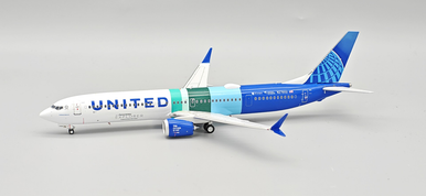 希少☆新品未開封　UNITED AIRLINES new Ray 20375 InFlight200 United Airlines Boeing 737 MAX 10 Reg: N27602 144