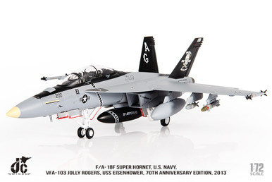 JC Wings F/A-18F Super Hornet U.S. NAVY VFA-103 Jolly Rogers, 70th