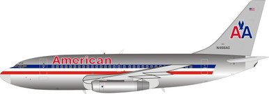 Inflight200 American Airlines Boeing 737-200 N466AC Polished