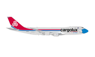 Herpa Cargolux 747-8F Not Without My Mask NEW HE571272 1:200