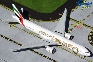 Emirates B777-300ER UAE 50th Anniversary Livery A6-EGE GJUAE2050 1:400