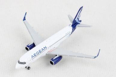 【中古】herpa Airbus A320 4個 HERPA AEGEAN A320 REG#SX-DGZ 1:500