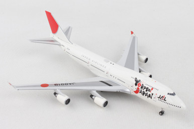 PHOENIX JAL 747-400 1/400 REG#JA8919 YOKOSO! JAPAN - Airline Museum