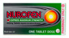 Nurofen® Express Maximum Strength 400mg Tablets (Ibuprofen) - 12 Tablets #P