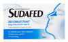 Sudafed® Non-Drowsy Decongestant 60mg Film-Coated Tablets – 12 Tablets #P