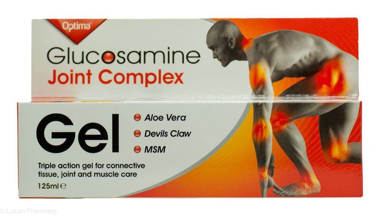 Optima® Glucosamine Joint Complex Gel 125ml Lucan Village Pharmacy