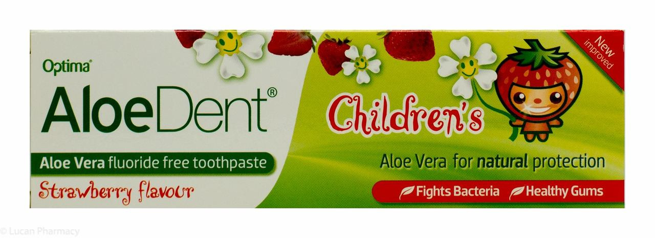 aloe dent strawberry toothpaste