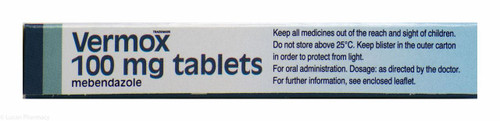 vermox 100mg tablets