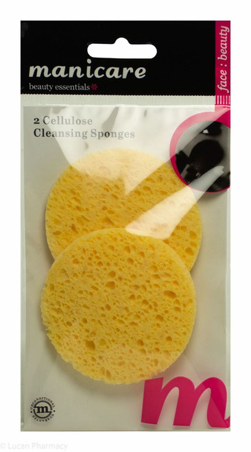 Manicare Cellulose Cleansing Sponges - Pack of 2