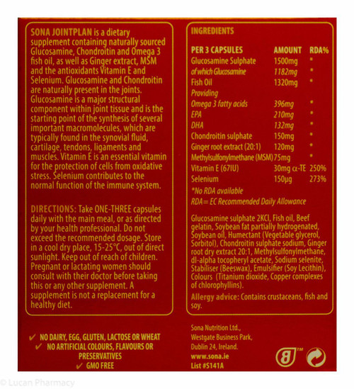 Sona® Jointplan - 60 Capsules - Lucan Village Pharmacy