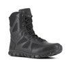 REEBOK SUBLITE CUSHION TACTICAL MEN'S 8" SIDE ZIPPER BLACK BOOTS RB8805 