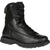 ROCKY WOMEN'S PORTLAND 8" BLACK SIDE ZIP WATERPROOF PUBLIC SERVICE BOOTS RKD0093