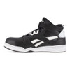 REEBOK BB4500 WORK MEN'S HIGH TOP SNEAKER BLACK/WHITE BOOTS RB4194