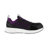 REEBOK FUSION FLEXWEAVE™ WORK WOMEN'S ATHLETIC SHOE BLACK/PURPLE BOOTS RB315