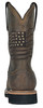HOSS RUSHMORE BROWN SOFT TOE MEN'S SHOES BOOTS 92060