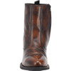 LAREDO MEN'S FLETCHER BROWN ROUND TOE WESTERN COWBOY BOOTS 62074