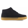 VOLCOM TRUE MEN'S BLACK/GUM SKATE INSPIRED MID WORK SHOE BOOTS VM30119