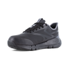 REEBOK FLEX TRAINER WORK ELEVATED EASE ON/OFF WOMEN'S ATHLETIC SHOE INTERNAL MET GUARD BLACK BOOTS RB524
