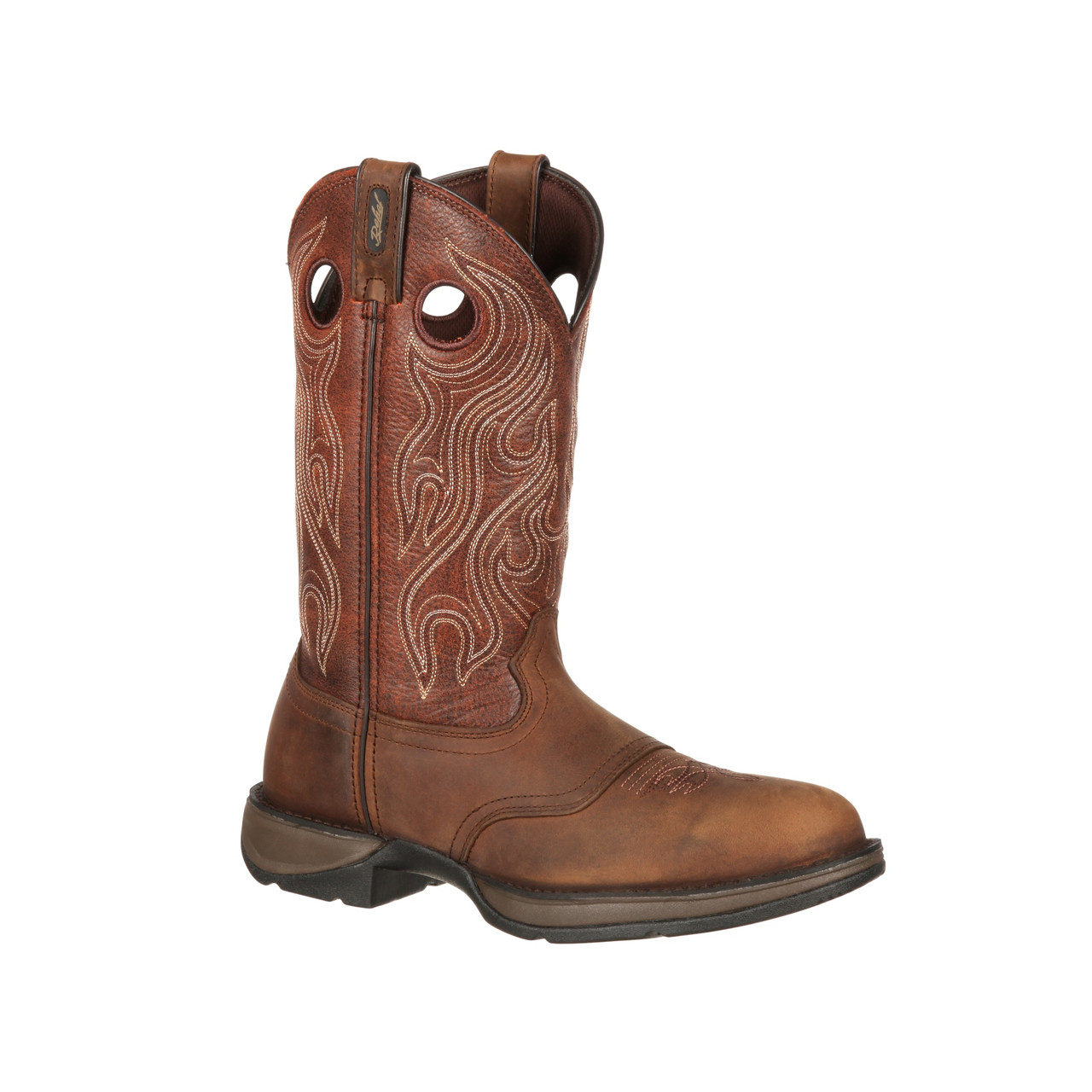 REBEL™ BY DURANGO® BROWN SADDLE WESTERN BOOTS DB5474