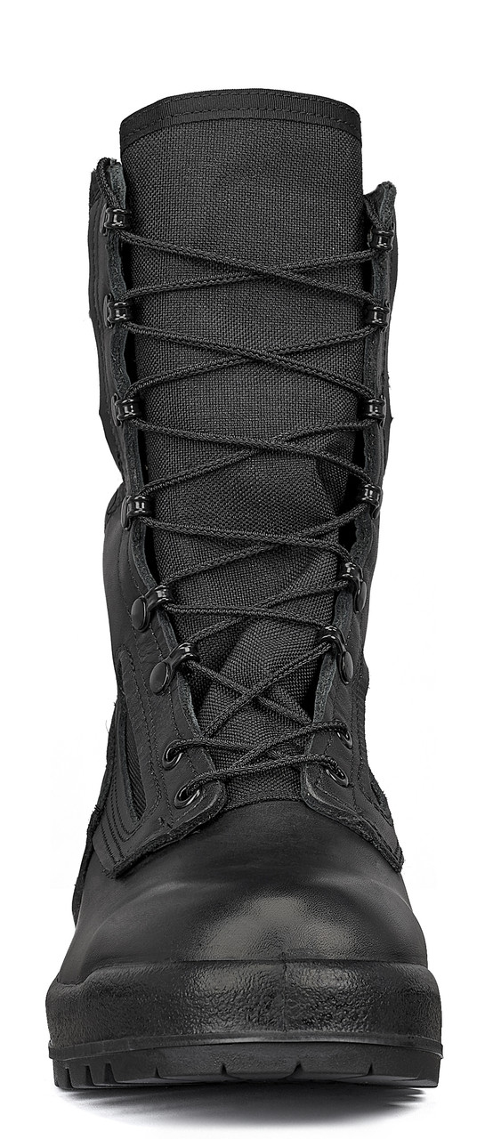 BELLEVILLE 300 TST TROP ST HOT WEATHER BLACK STEEL TOE BOOTS