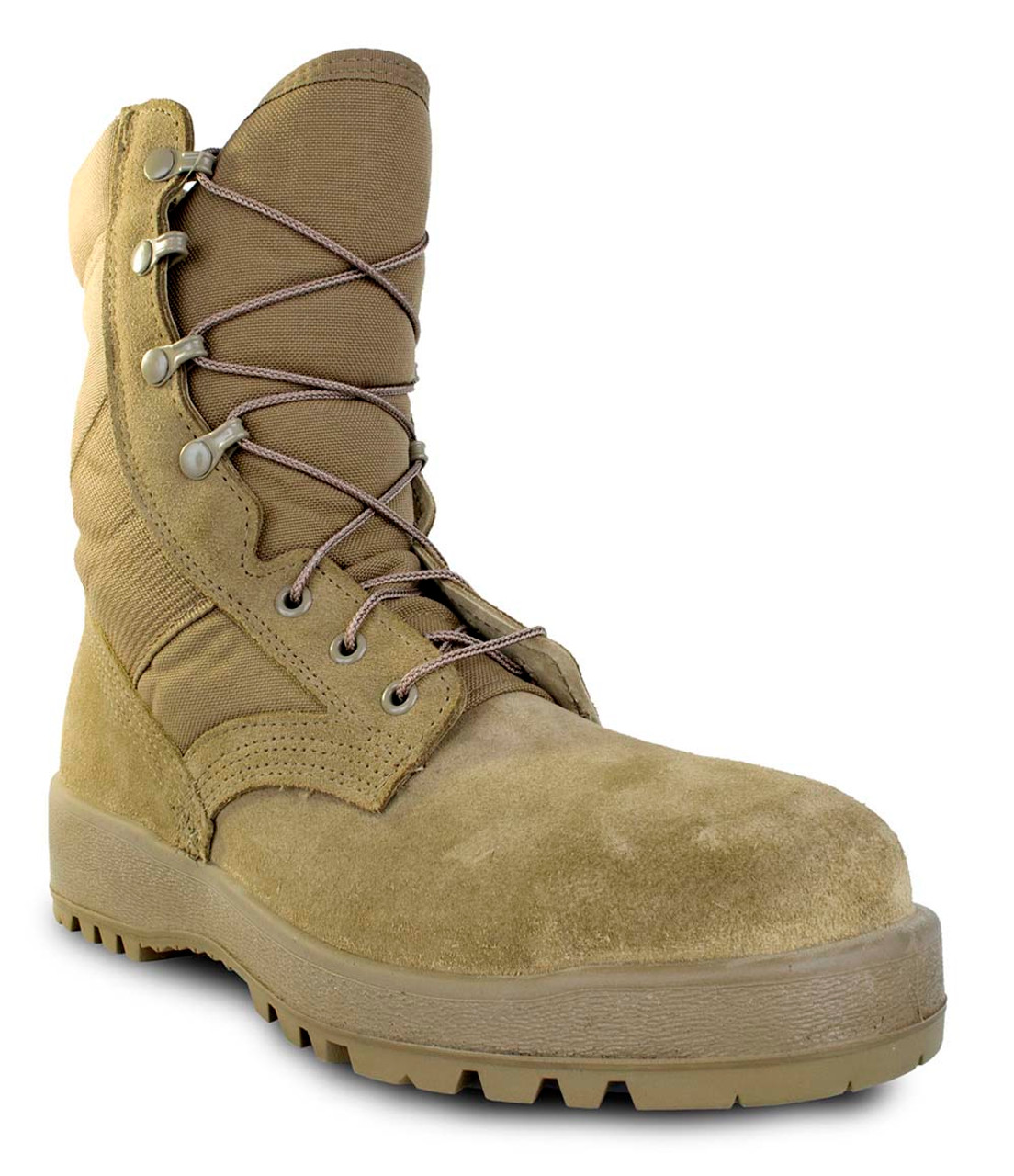 MCRAE MIL-SPEC HOT WEATHER STEEL-TOE BOOTS 8989 / COYOTE