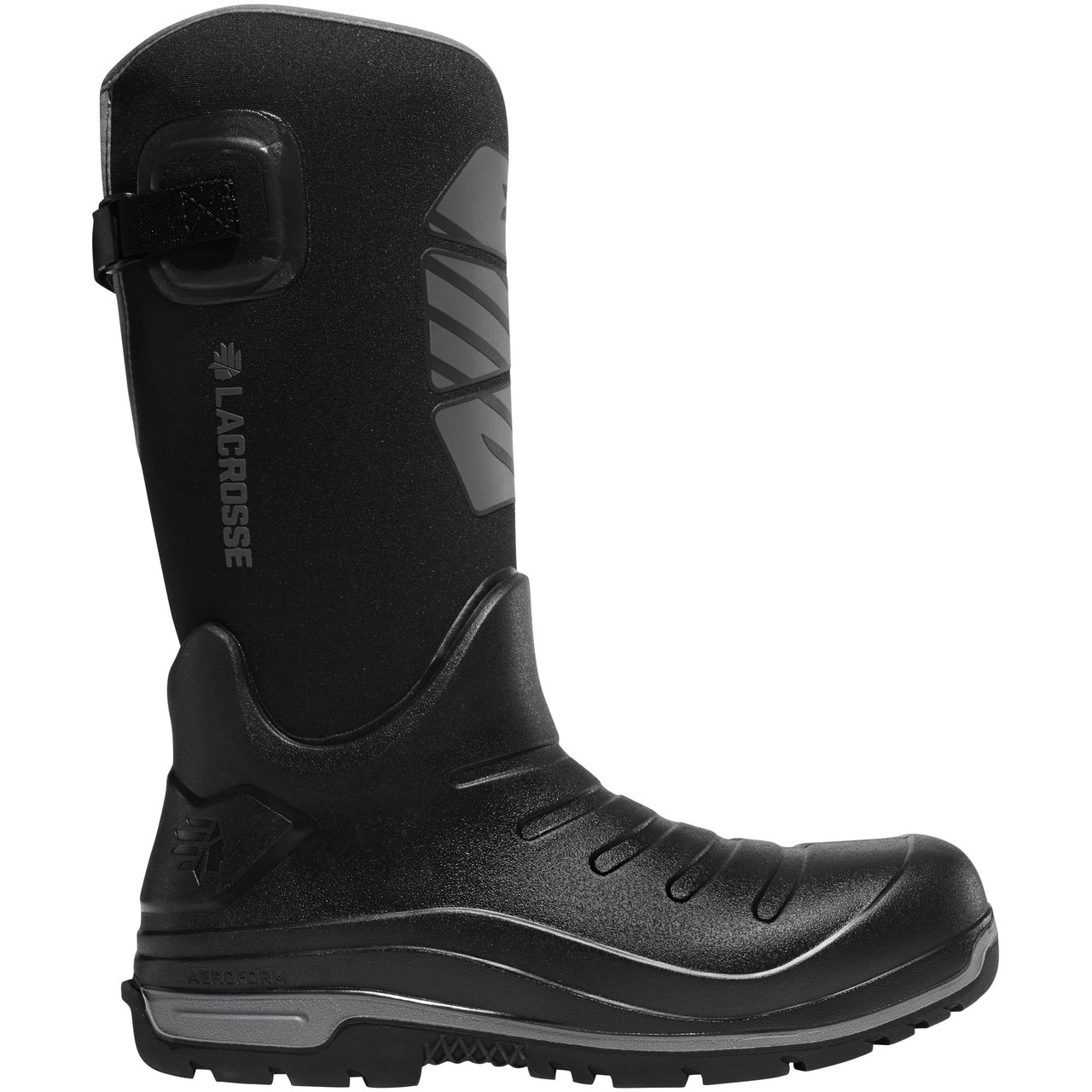 LACROSSE AERO INSULATOR 14" BLACK POLYURETHANE OUTDOOR BOOTS 664550