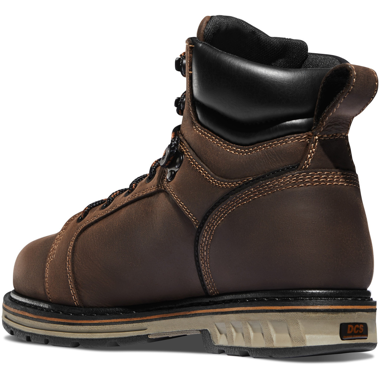 DANNER® STEEL YARD 6" BROWN STEEL TOE WORK BOOTS 12531