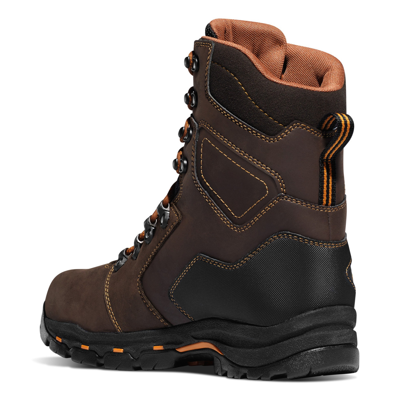 DANNER® VICIOUS 8" BROWN WATERPROOF WORK BOOTS 13866