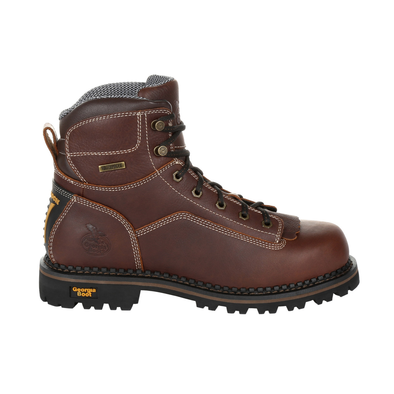 GEORGIA AMP LT LOGGER LOW HEEL WATERPROOF WORK BOOTS GB00270