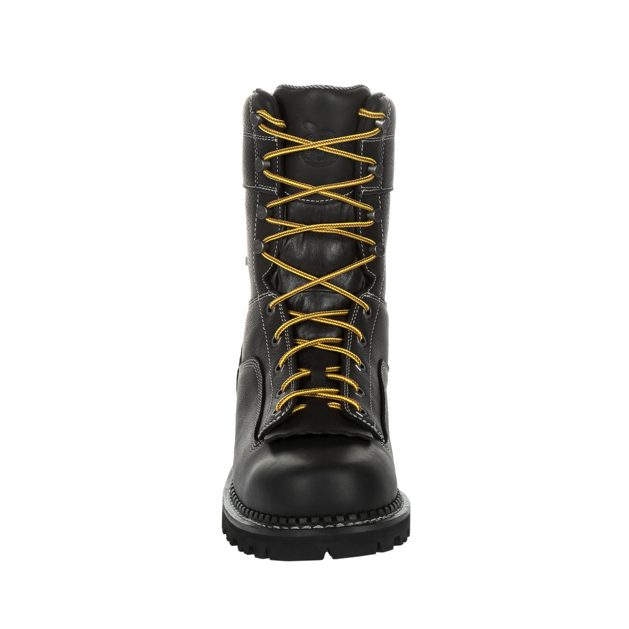 Georgia Boot Men's AMP LT Composite Toe Logger Work Boot – Waterproof, Low Heel, Safety Toe