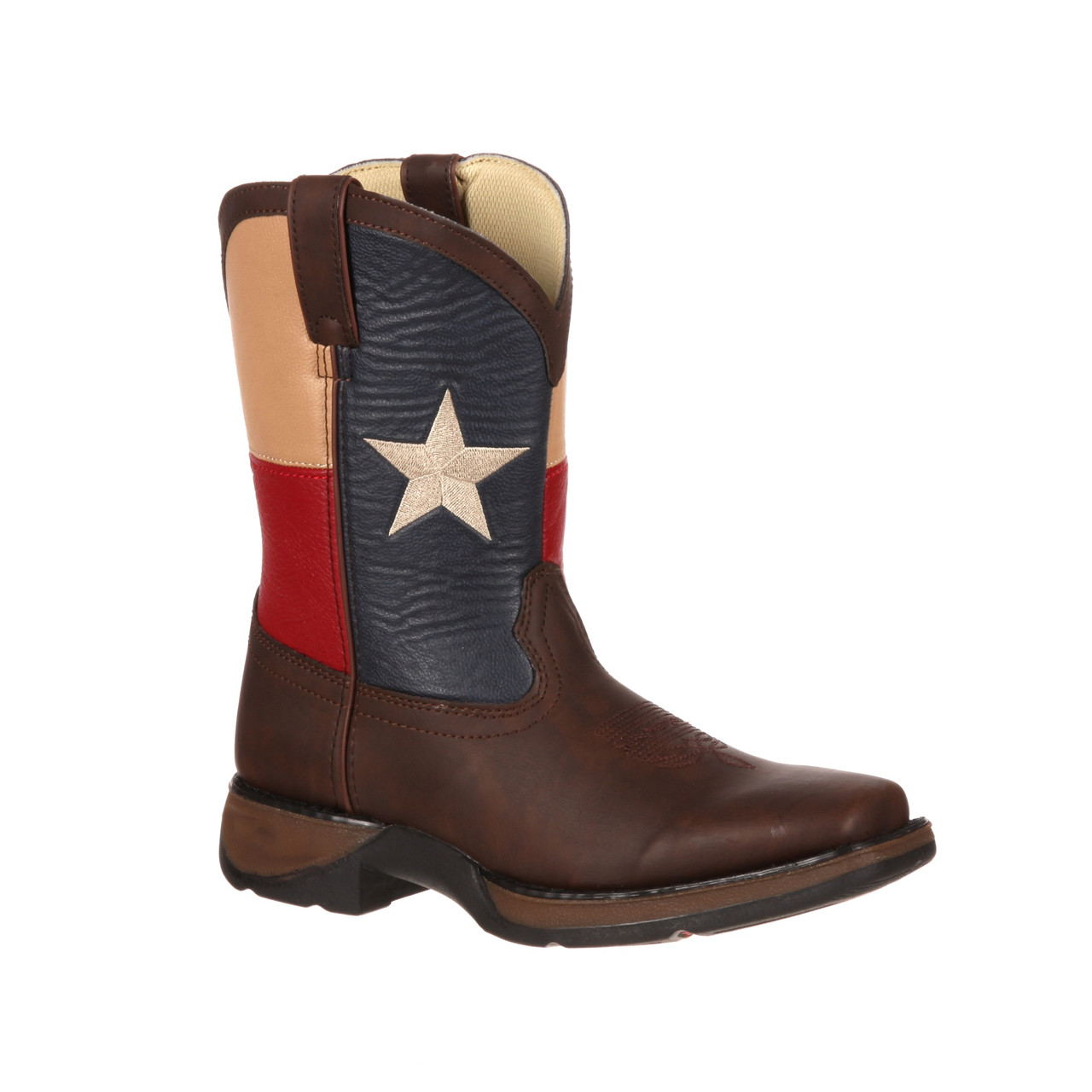 LIL' DURANGO KIDS' TEXAS FLAG WESTERN BOOTS BT246