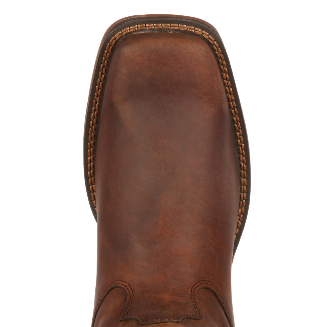 REBEL BY DURANGO BROWN PULL-ON WESTERN BOOTS DB5444