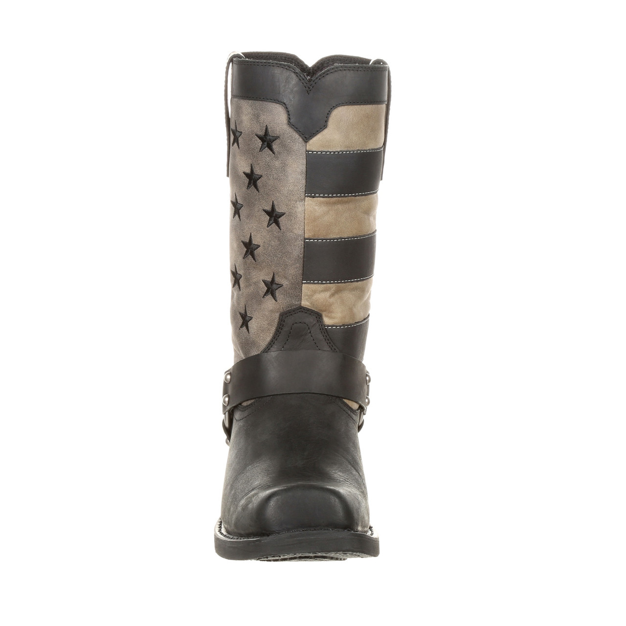 DURANGO BLACK FADED FLAG 11" HARNESS BOOTS DDB0141