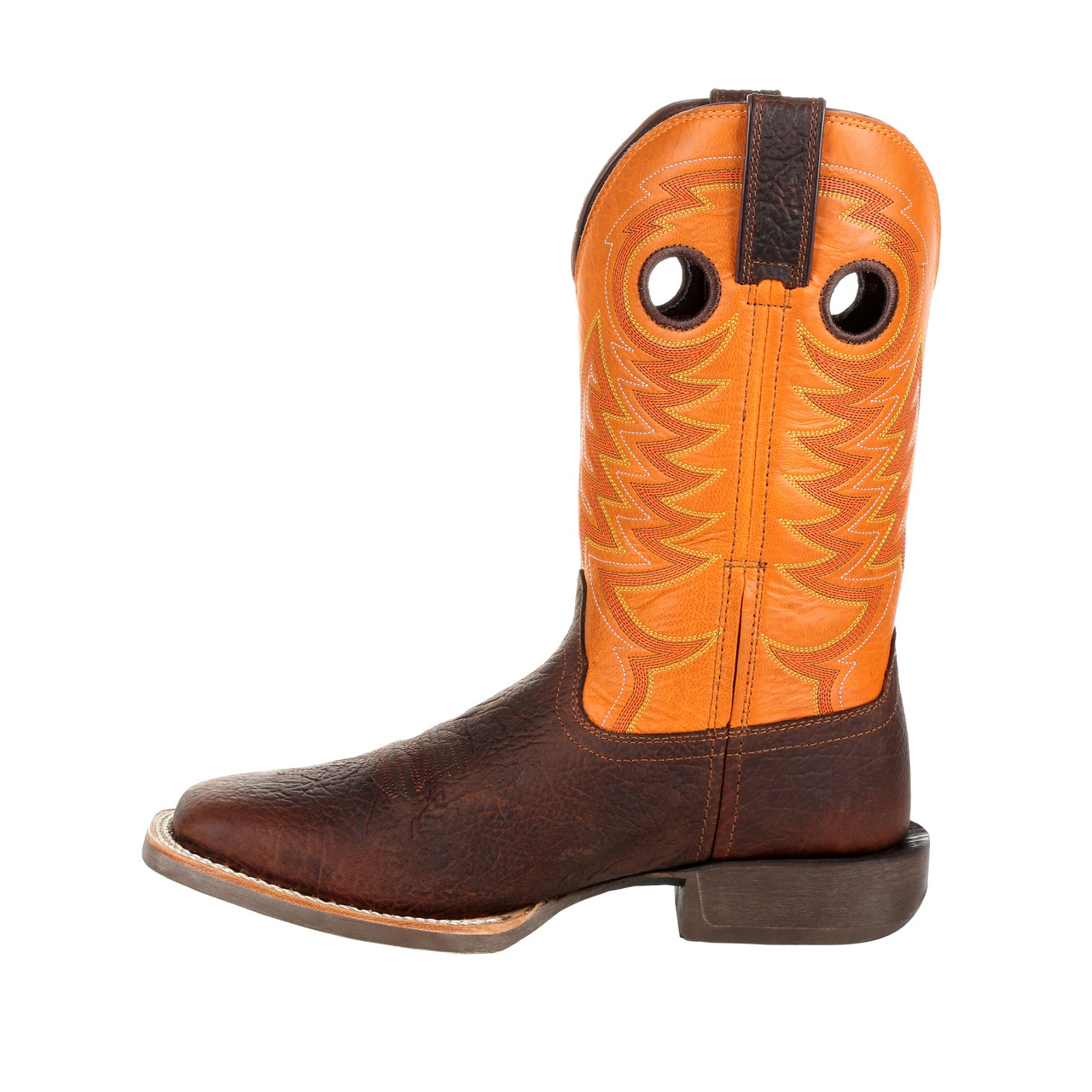 DURANGO REBEL PRO 12" ORANGE WESTERN BOOTS DDB0230