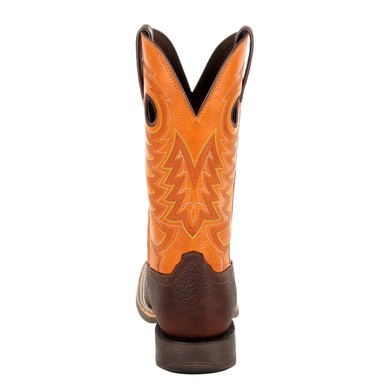 DURANGO REBEL PRO 12" ORANGE WESTERN BOOTS DDB0230