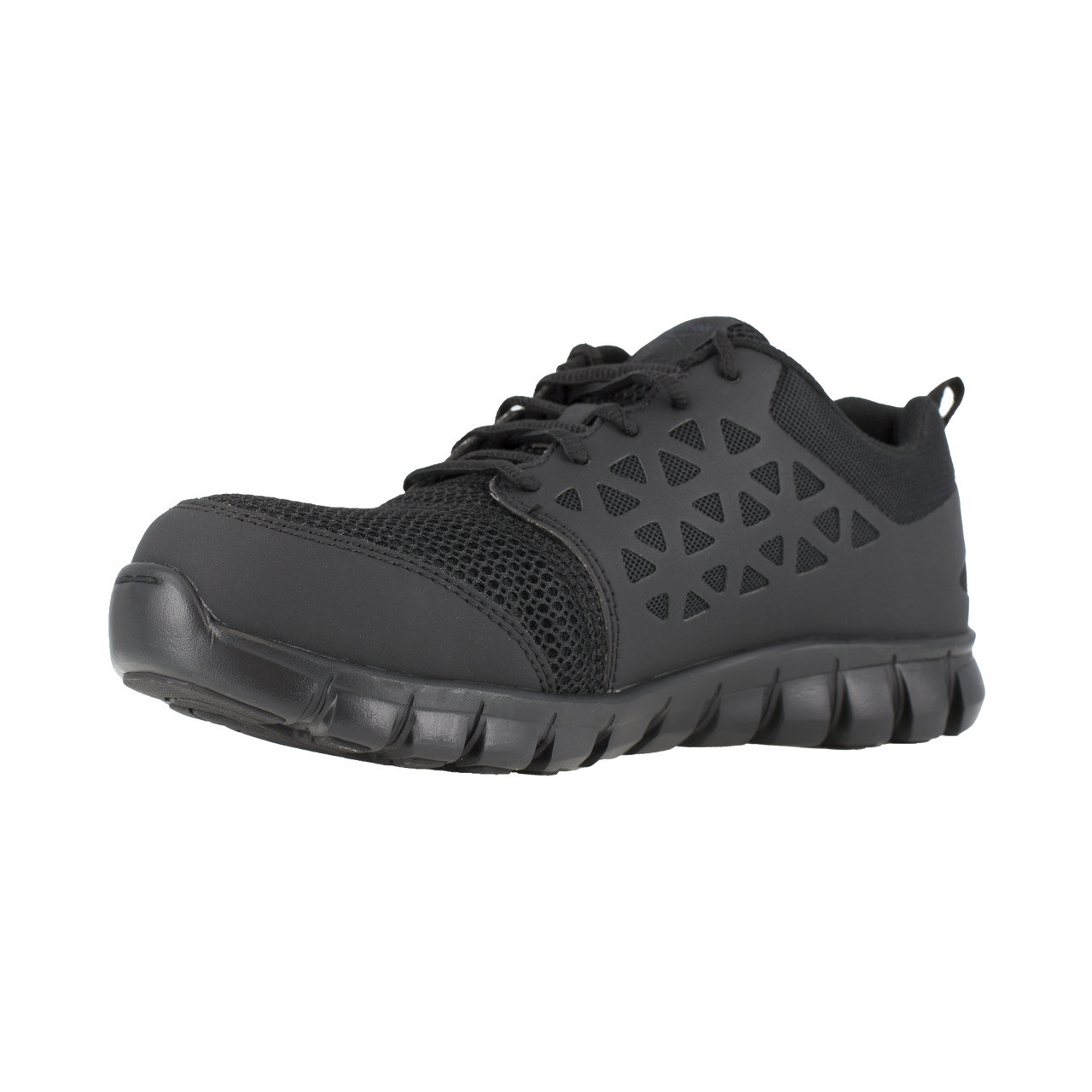 REEBOK SUBLITE CUSHION WOMEN'S ATHLETIC WORK SHOE BLACK BOOTS RB039 